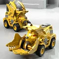 2 In 1 Transforming Dinosaur Car One-key Deformation Car Inertial